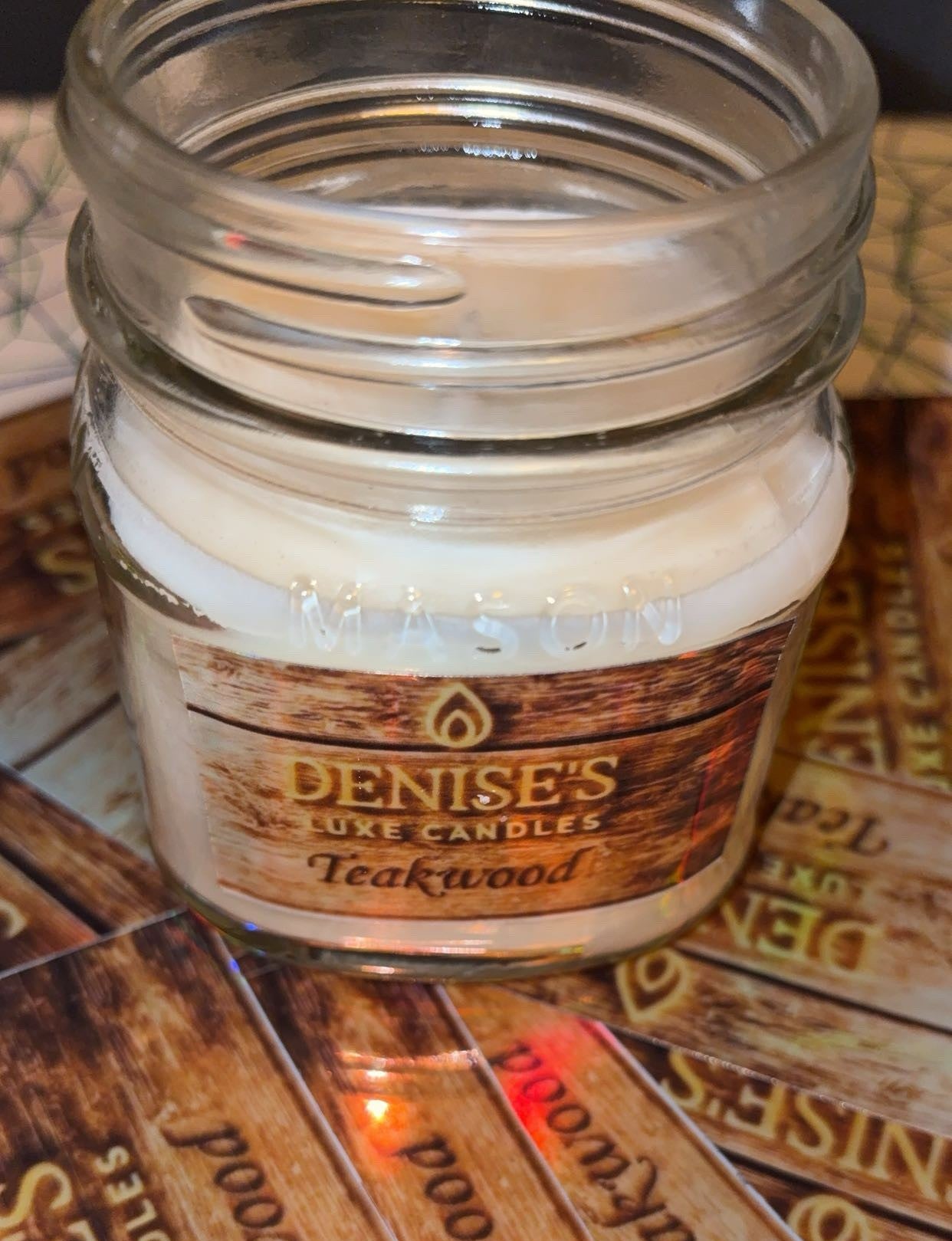 Teakwood Jar