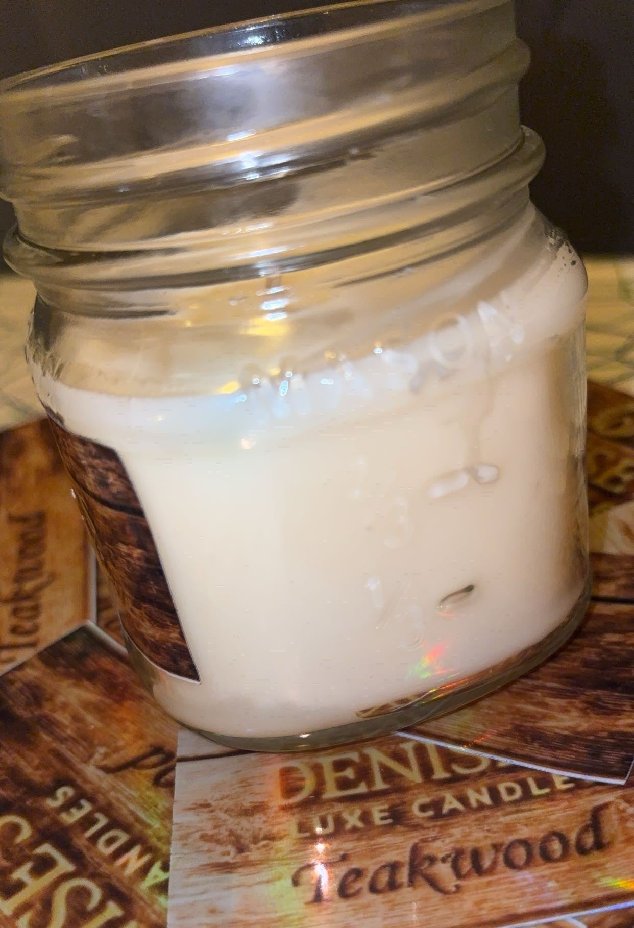 Teakwood Jar